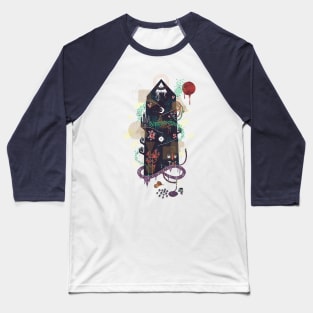 The Ominous and Ghastly Mont Noir Baseball T-Shirt